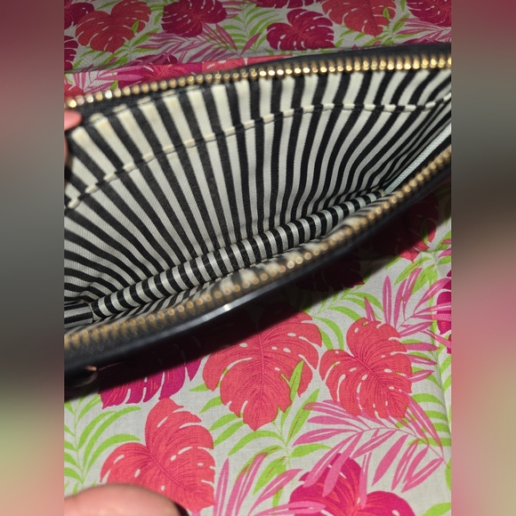 Kate Spade Black Leather Pouch - Picture 4 of 5